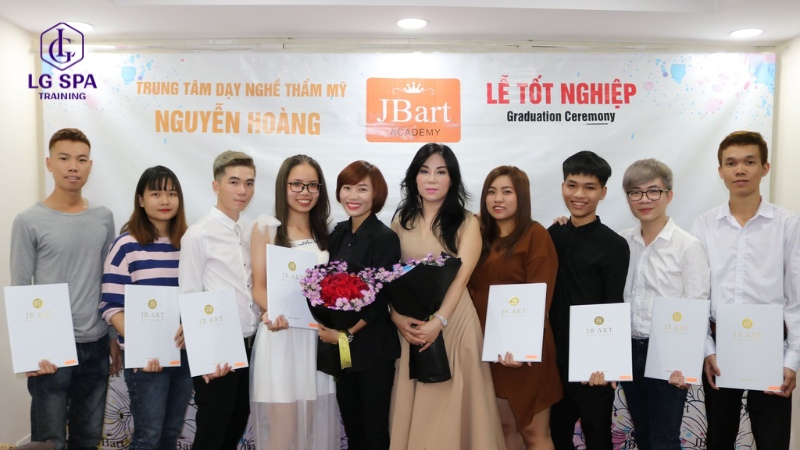 Trung tâm JBart đào tạo spa tại HCM