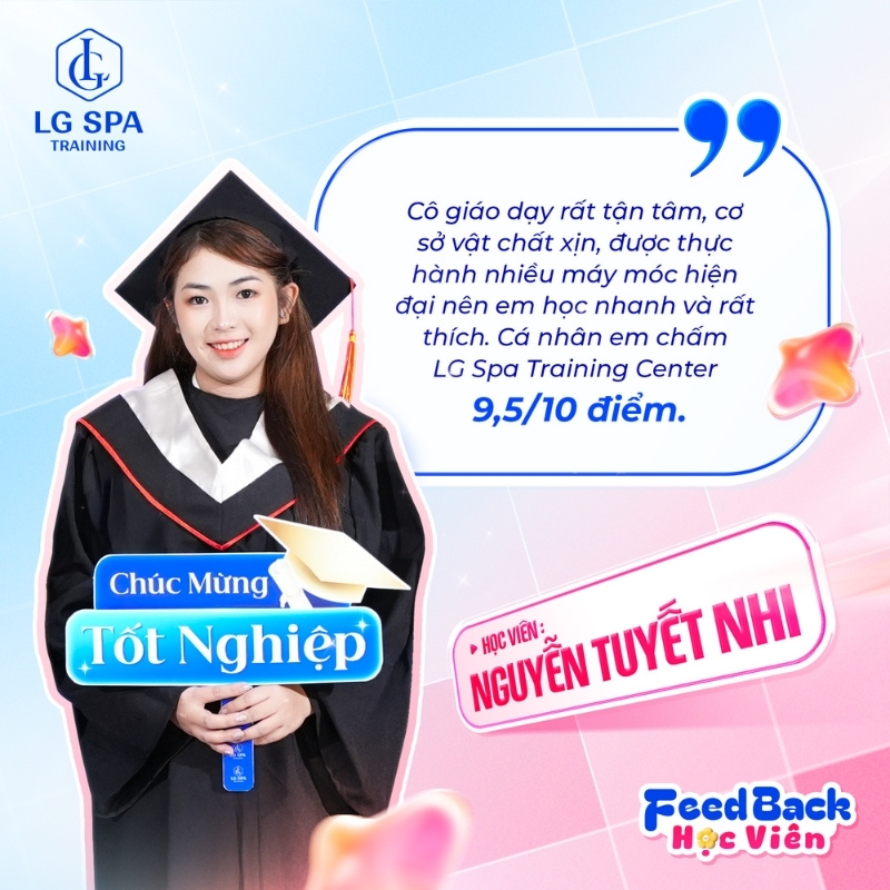 feedback của học viên về khóa học spa