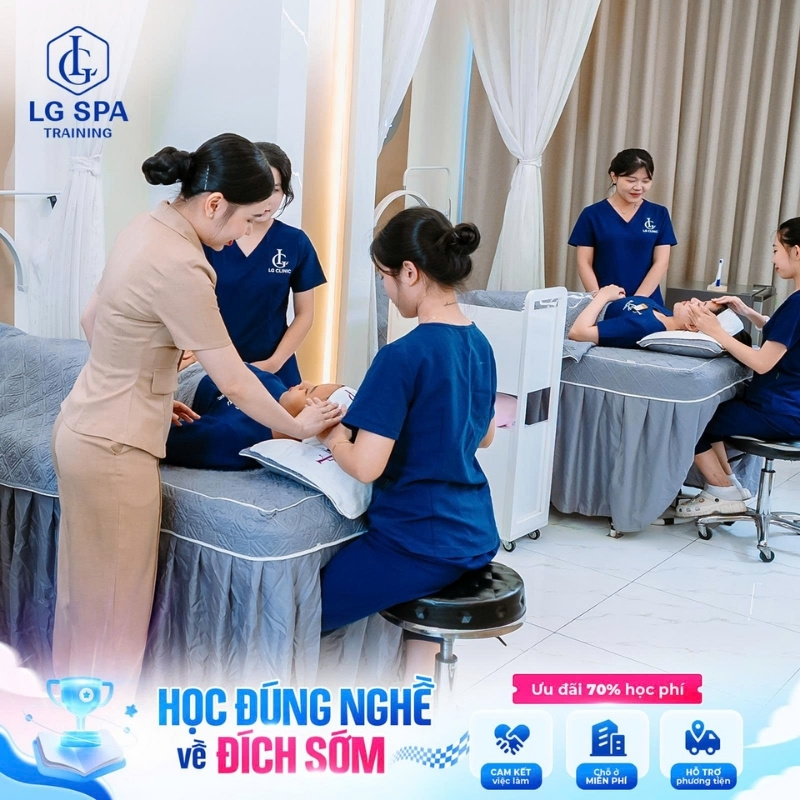 học nghề spa mất bao lâu ra nghề