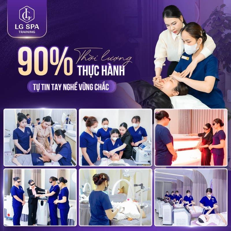 khóa học kỹ thuật viên cấp tốc tại lg spa training center