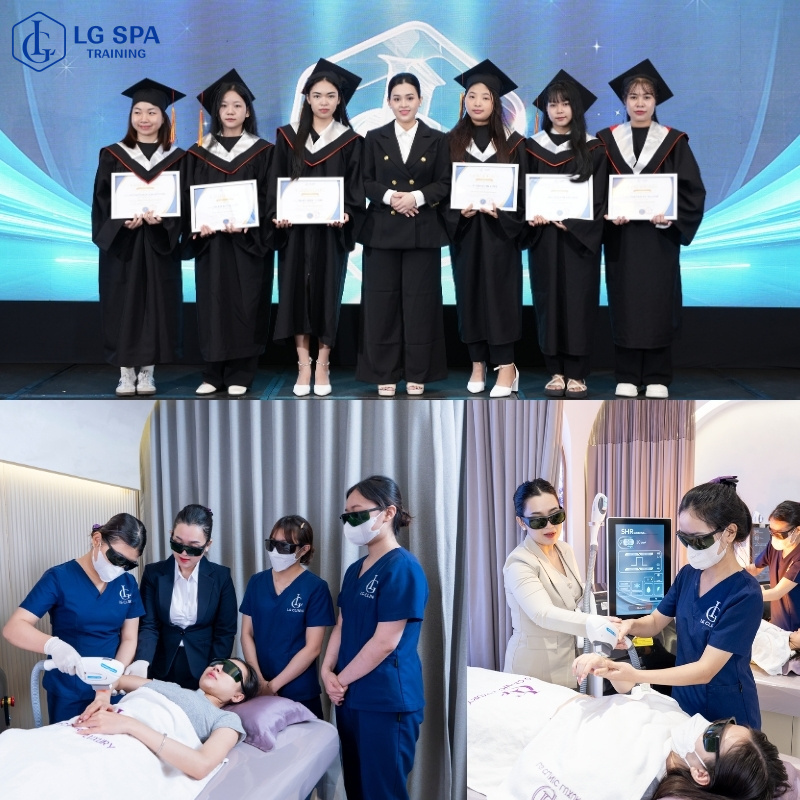 Trượt đại học nên học nghề gì-Học nghề spa