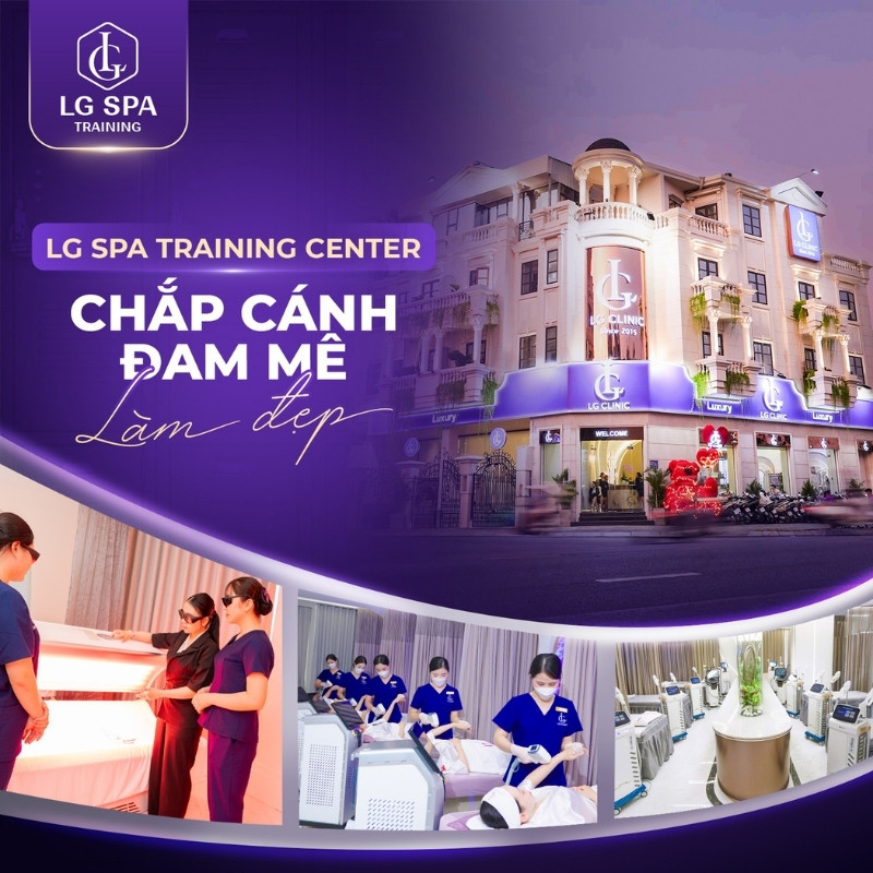 học nghề spa chuyên nghiệp tại tại lg spa training center