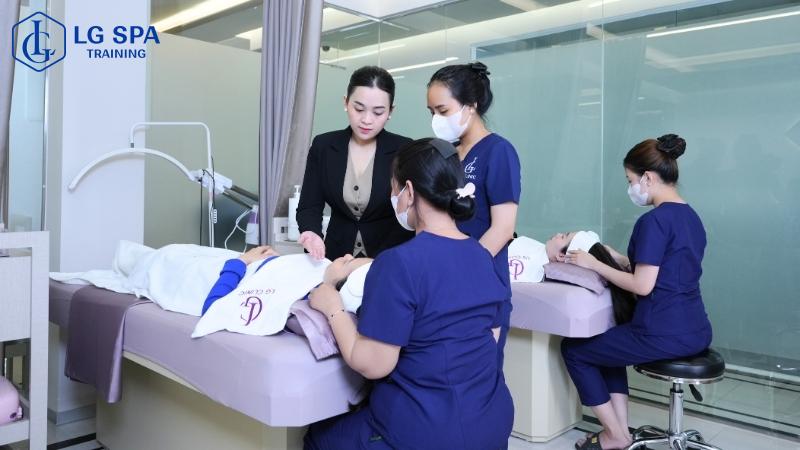 học spa buổi tối uy tin