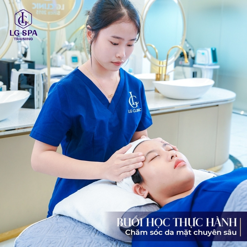 học spa cần kiên trì không bỏ cuộc