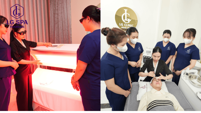 học spa tại lg spa training center