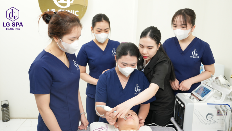 học thực hành tại lg spa