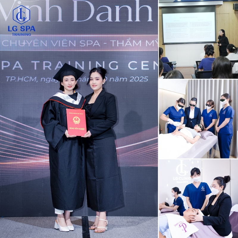 khóa học làm chủ spa tại lg spa training center