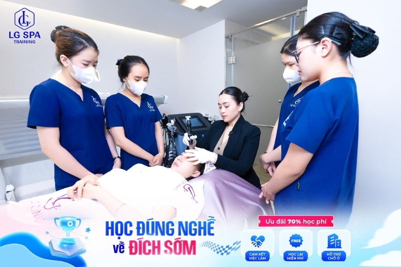19 tuổi học nghề spa
