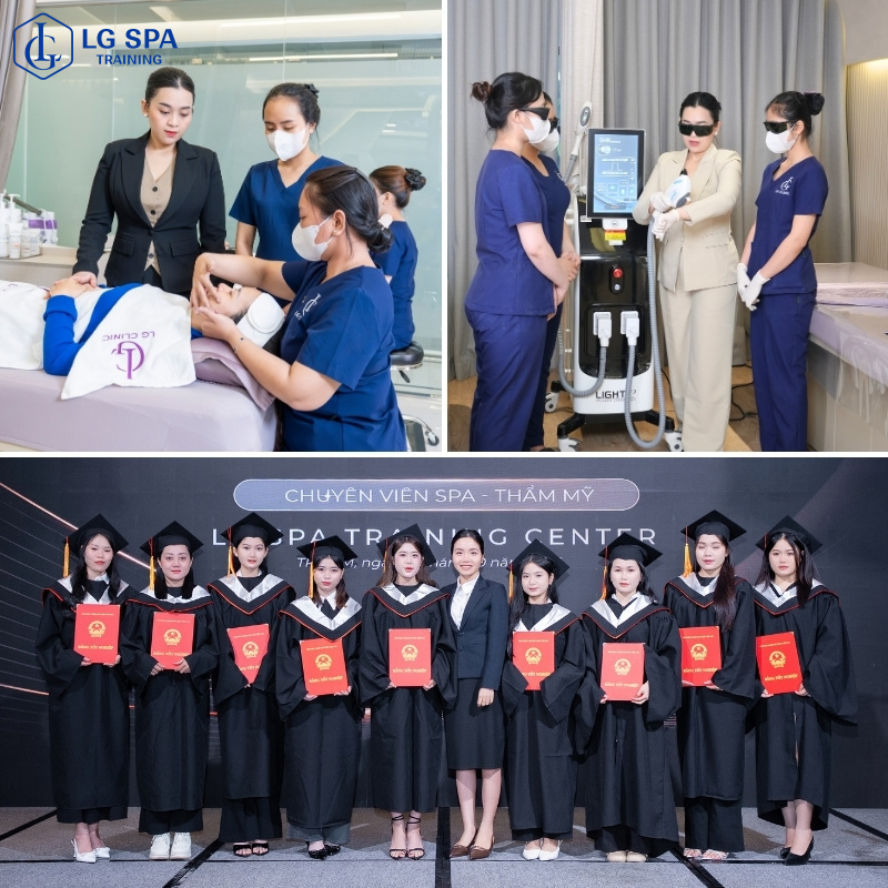 20 tuổi học nghề spa