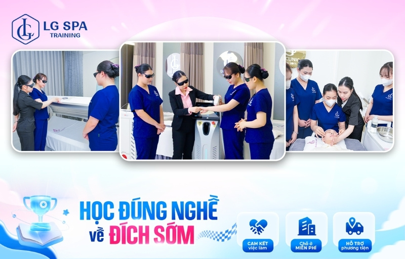 con gái nên học nghề gì dễ xin việc - nghề spa thẩm mỹ