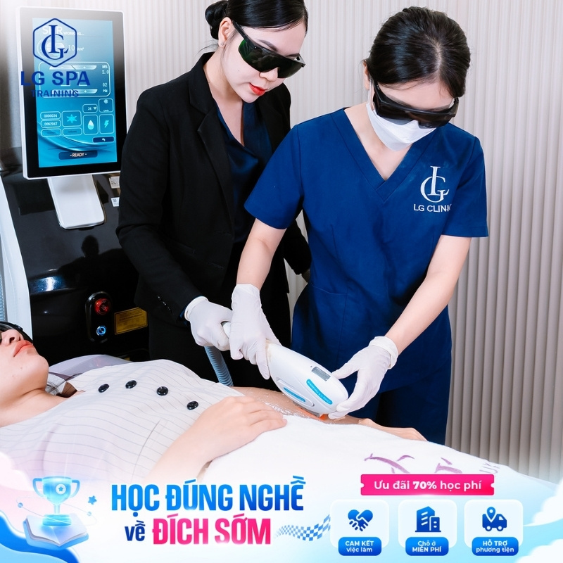 học nghề thẩm mỹ làm đẹp dễ kiếm tiền