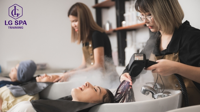 Gội đầu dưỡng sinh là công việc không cần bằng cấp lương cao