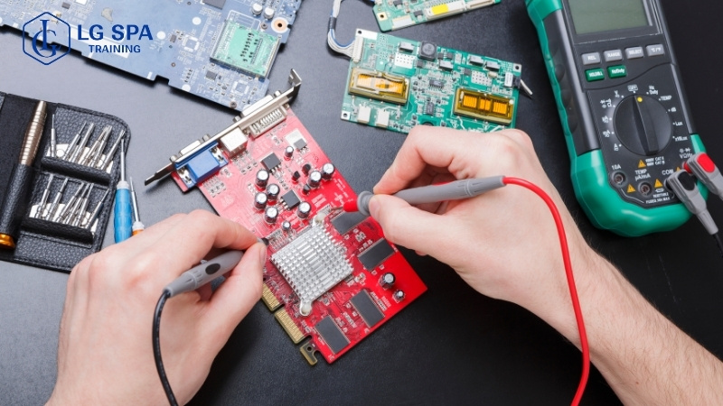 nghề sửa chữa điện tử dễ kiếm tiền