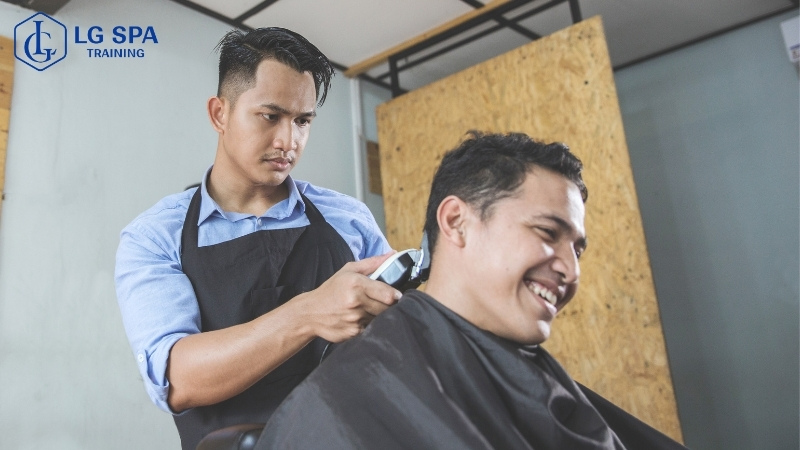 khóa học nghề ngắn hạn cắt tóc cho nam