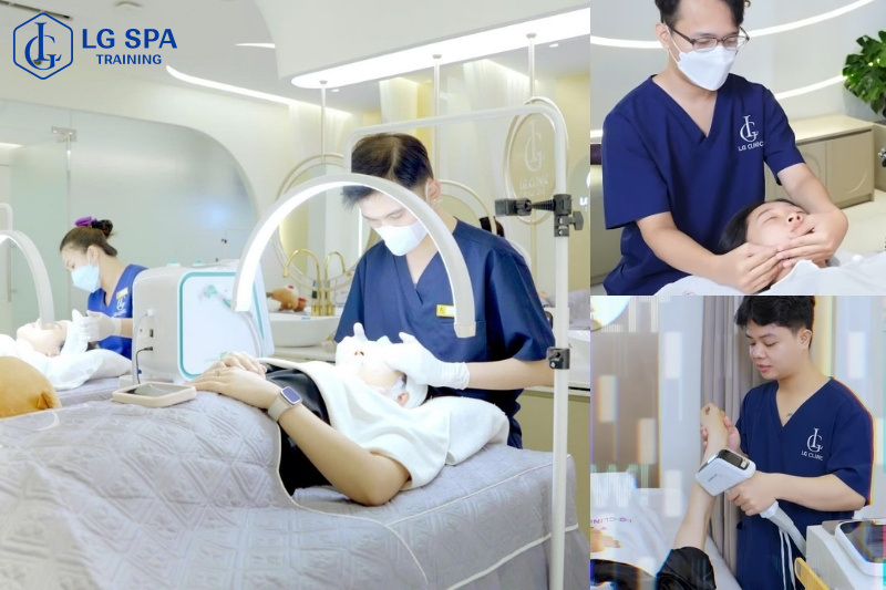 học nghề spa cho nam thu nhập hấp dẫn